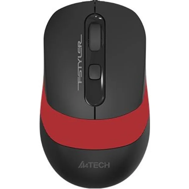 Мышь A4Tech Fstyler FM10 (черный/красный)